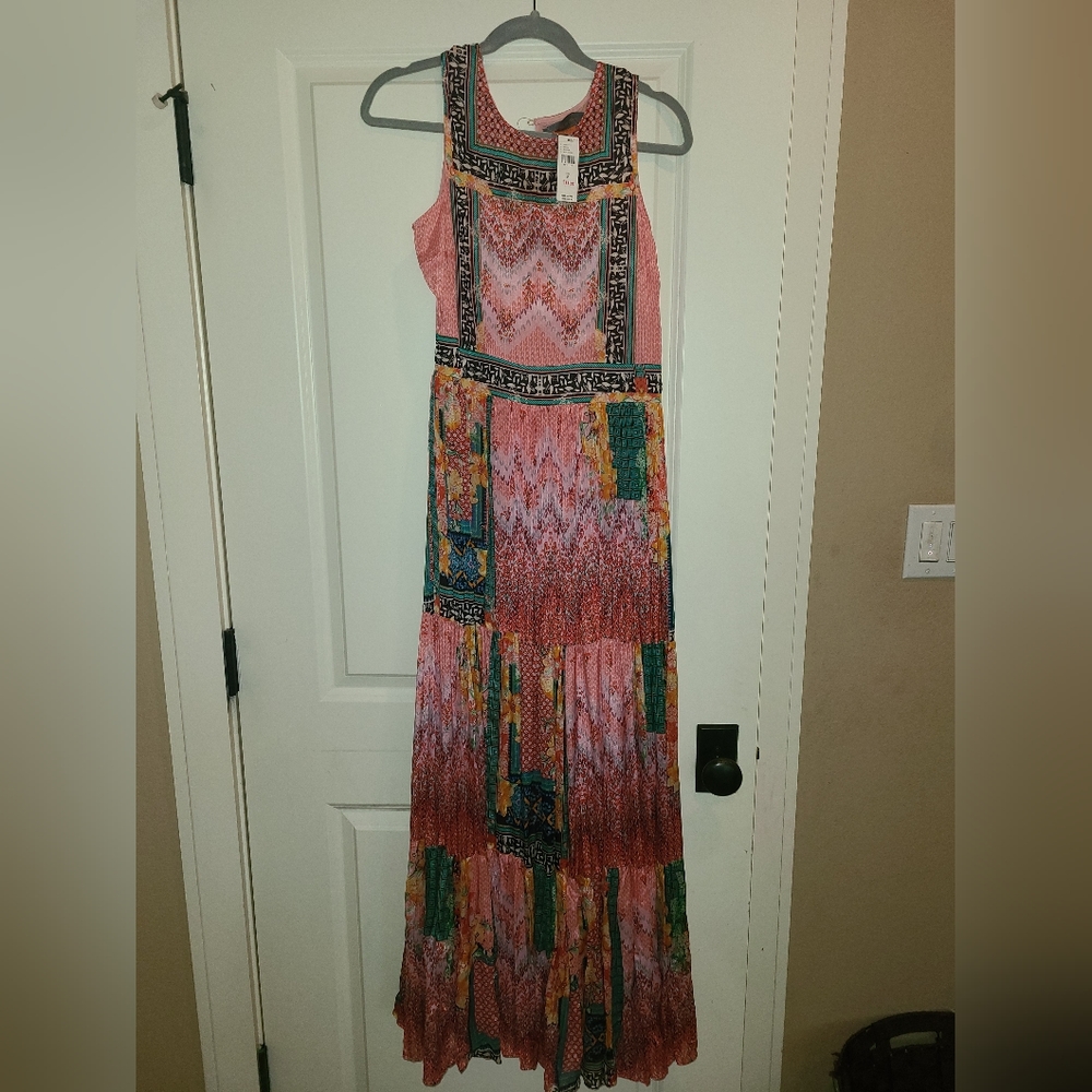 Anthropologie Bhanuni by Jyoti Multicolor Maxi Dress